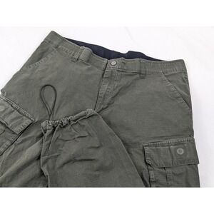 BYLT Cargo Joggers Mens 38x31 Olive Green Ripstop Tactical Pants Outdoor‎